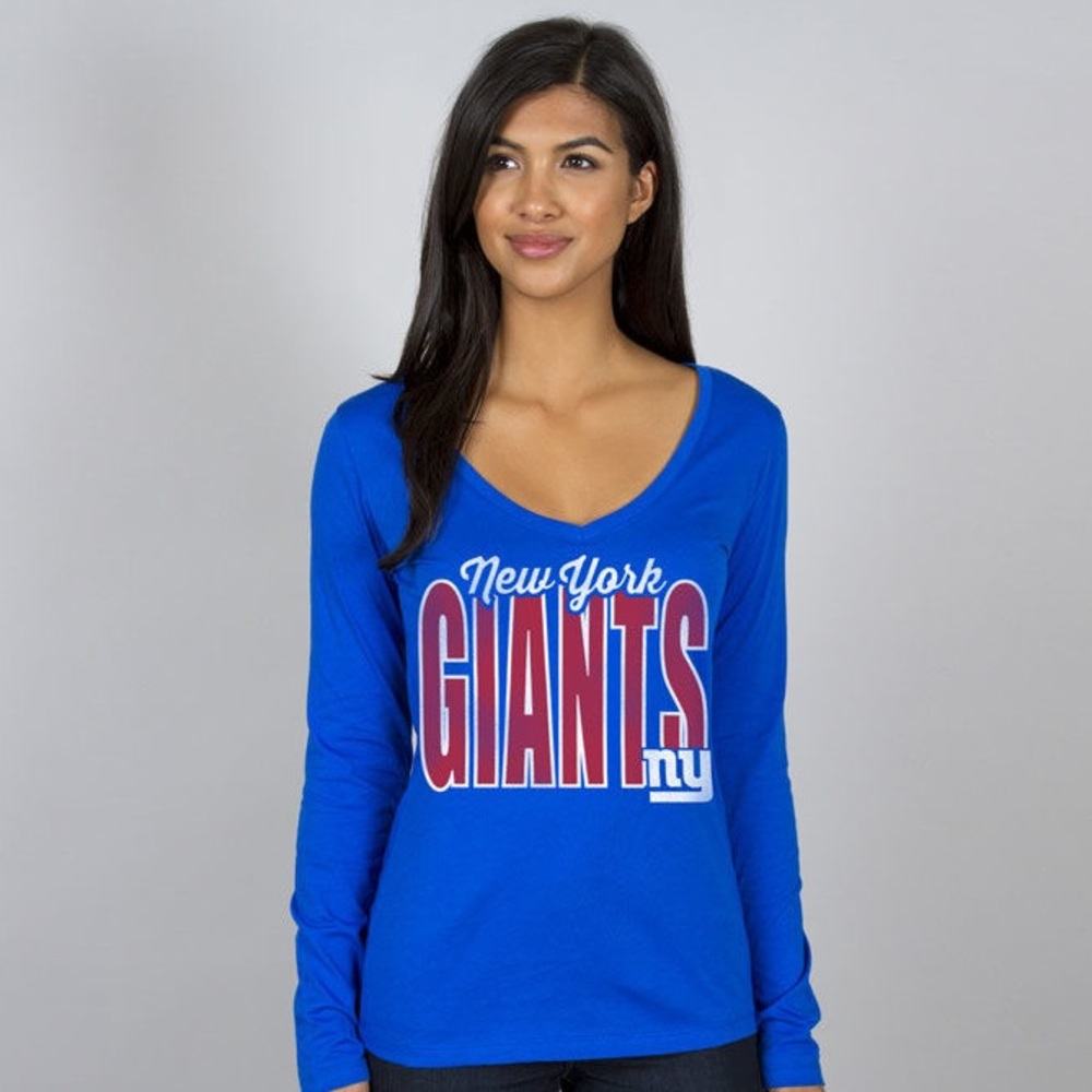 NFL New York Giants Team Apparel LS Tee